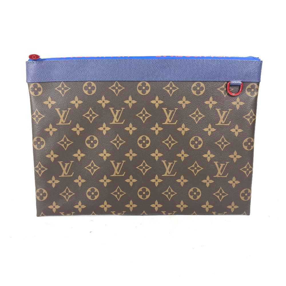 LOUIS VUITTON Clutch bag M63048 Monogram canvas Brown Monogram Pochette Apollo