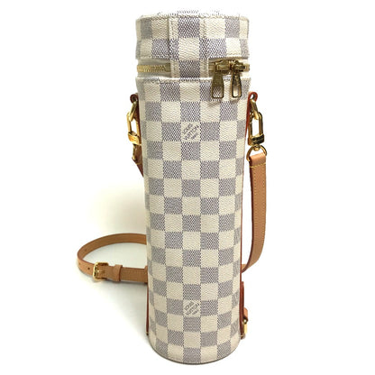 LOUIS VUITTON Other miscellaneous goods GI0373 Damier Azur Canvas white Shoulder Bag Cool bag, crossbody Porte Buteil bottle holder