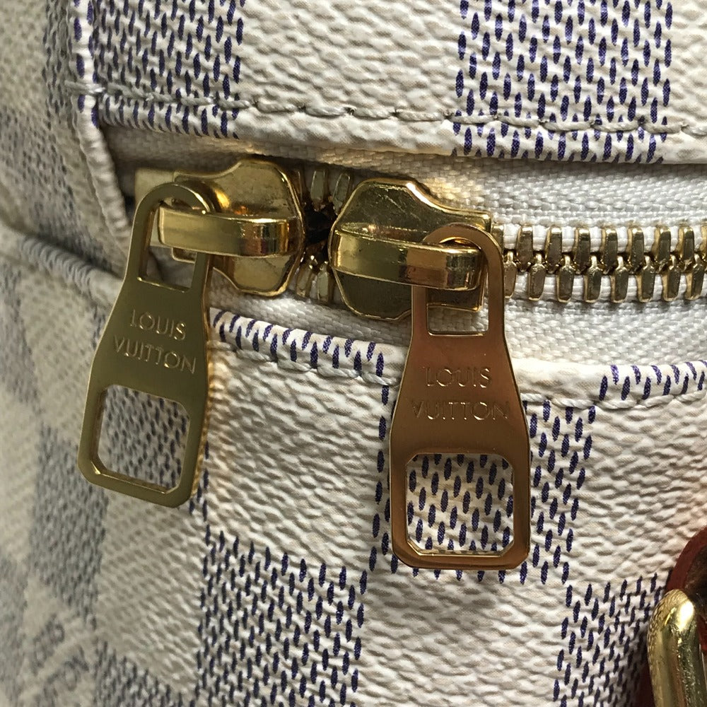 LOUIS VUITTON Other miscellaneous goods GI0373 Damier Azur Canvas white Shoulder Bag Cool bag, crossbody Porte Buteil bottle holder