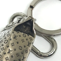 LOUIS VUITTON Bag charm M61949 metal Silver Portocle the Steamer Key ring unisex(Unisex) Used Authentic