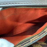 LOUIS VUITTON Shoulder Bag N51129 Damier canvas Brown Damier Aubagne Women Used Authentic