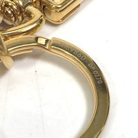 LOUIS VUITTON Bag charm M69860 metal gold Porto Cle Charm Vivienne Key ring unisex(Unisex) Used Authentic