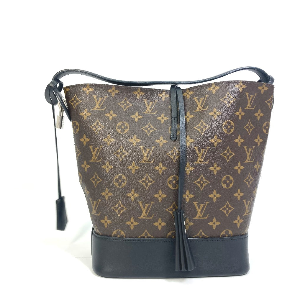 LOUIS VUITTON Shoulder Bag M94542 Monogram canvas, calfskin black Monogram Idol NN14GM Women Used Authentic