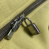 LOUIS VUITTON Shoulder Bag M80633 Canvas / leather yellow Damier Jean LVCUP America Cube mens Used Authentic