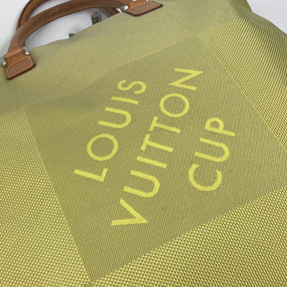 LOUIS VUITTON Shoulder Bag M80633 Canvas / leather yellow Damier Jean LVCUP America Cube mens Used Authentic