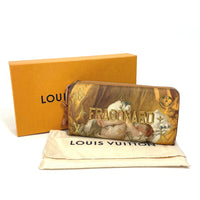 LOUIS VUITTON Long Wallet Purse M64605 leather pink Monogram Celty Masters Collection Zippy wallet Women Used Authentic