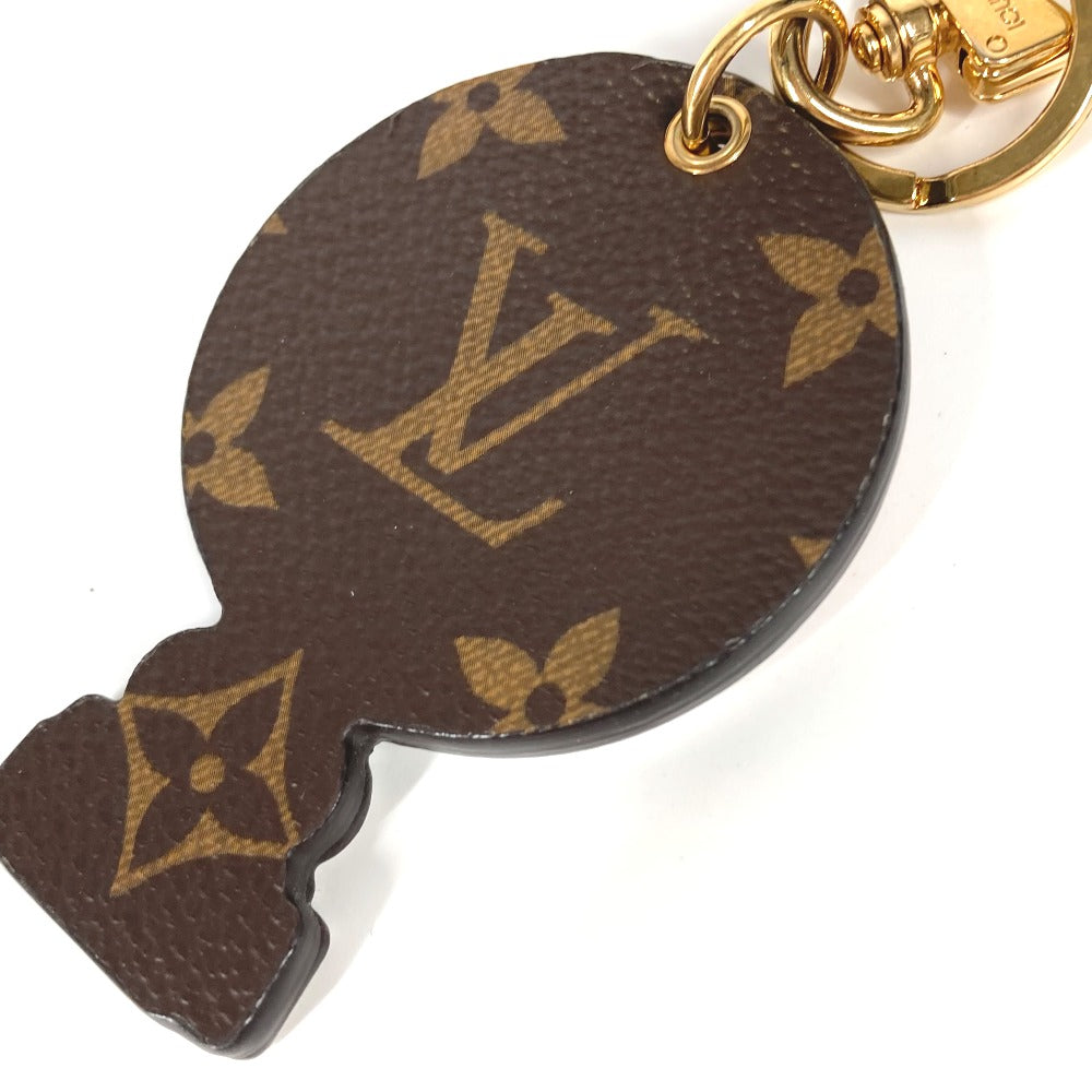 LOUIS VUITTON key ring M68654 leather pink Porto Cle Epi Vivienne Monogram Women Used Authentic