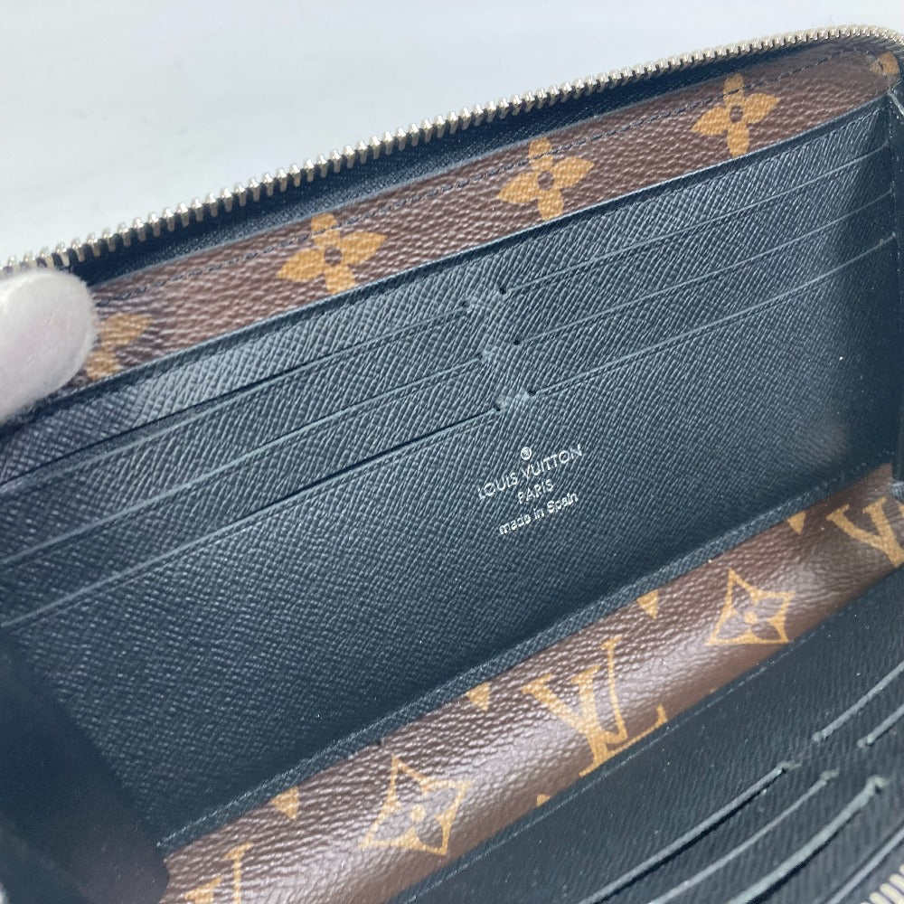 LOUIS VUITTON Long Wallet Purse M69407 Monogram canvas Brown Monogram macacer Zippy Dragonne mens Used Authentic