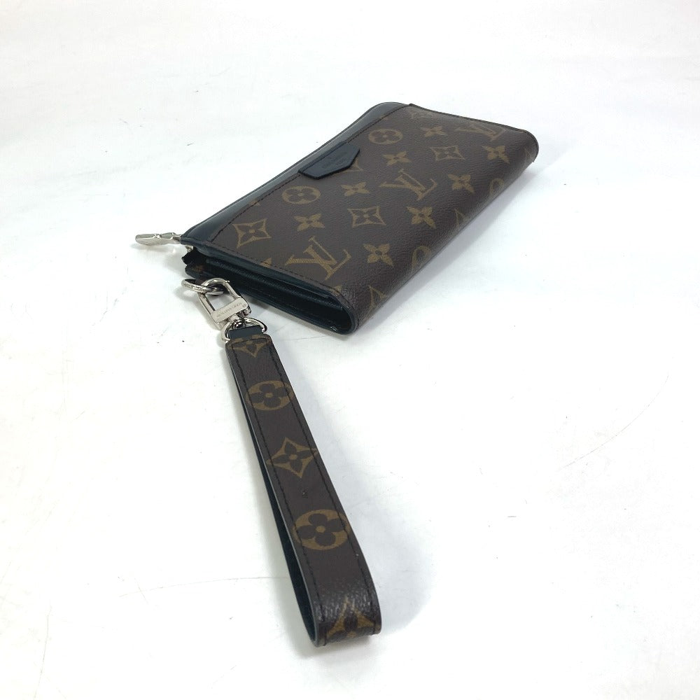 LOUIS VUITTON Long Wallet Purse M69407 Monogram canvas Brown Monogram macacer Zippy Dragonne mens Used Authentic