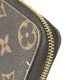 LOUIS VUITTON Coin case M68488 Monogram canvas Brown Monogram Vivienne Zip around purse Women Used Authentic
