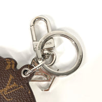 LOUIS VUITTON key ring Bag charm Porto Clé LV Lemon leather MP3270 yellow Women Used Authentic