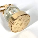 LOUIS VUITTON key ring M69013 metal gold snow globe eiffel tower bag charm Women Used Authentic
