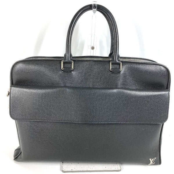 LOUIS VUITTON Business bag 2WAY Bag Shoulder Bag Crossbody Tote Bag Taiga Alex Taiga Leather M30440 black mens Used Authentic