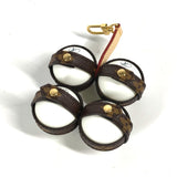 LOUIS VUITTON ball GI0746 Wood, Rubber Brown beige Monogram Set Ping Pong James Table Tennis Set(Unisex) Used Authentic