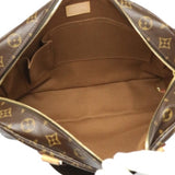 LOUIS VUITTON Shoulder Bag Travel bag Monogram Sac・Bosphore Monogram canvas M40043 Brown unisex(Unisex) Used Authentic