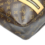LOUIS VUITTON Shoulder Bag Travel bag Monogram Sac・Bosphore Monogram canvas M40043 Brown unisex(Unisex) Used Authentic