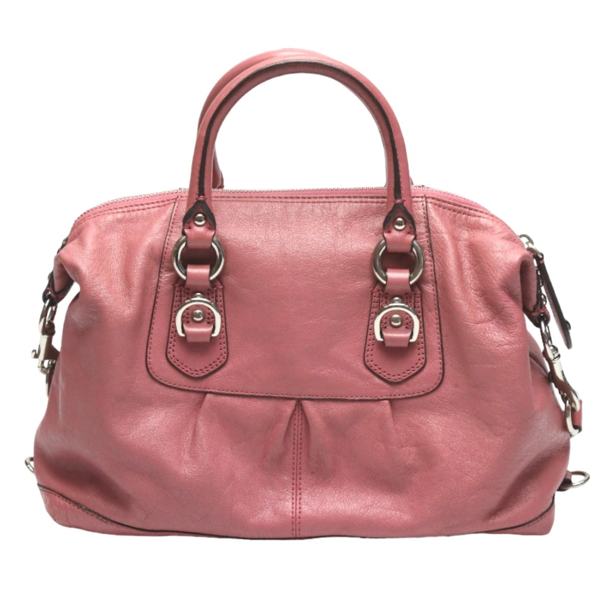 Coach Leather Satchel newest - Pink