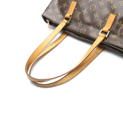 LOUIS VUITTON Tote Bag M51148 Monogram canvas Brown Cava Piano Shoulder Bag Monogram Women Used Authentic