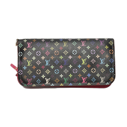 LOUIS VUITTON Long Wallet Purse M93754 Monogram multicolor multicolor Portefeuille Ansolit Monogram multicolor Coin Pocket with zipper Women Used Authentic