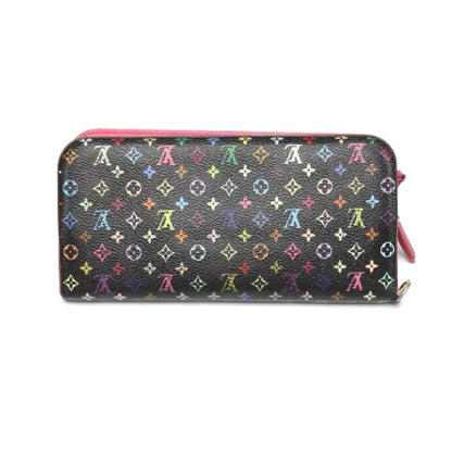 LOUIS VUITTON Long Wallet Purse M93754 Monogram multicolor multicolor Portefeuille Ansolit Monogram multicolor Coin Pocket with zipper Women Used Authentic