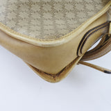 CELINE Shoulder Bag Macadam PVC Brown Women Used Authentic