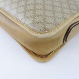 CELINE Shoulder Bag Macadam PVC Brown Women Used Authentic