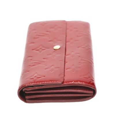 LOUIS VUITTON Long Wallet Purse M93530 Monogram Vernis Pomdamul Long wallet with 2-fold zipper Monogram Vernis Portefeuille Sara Women Used Authentic