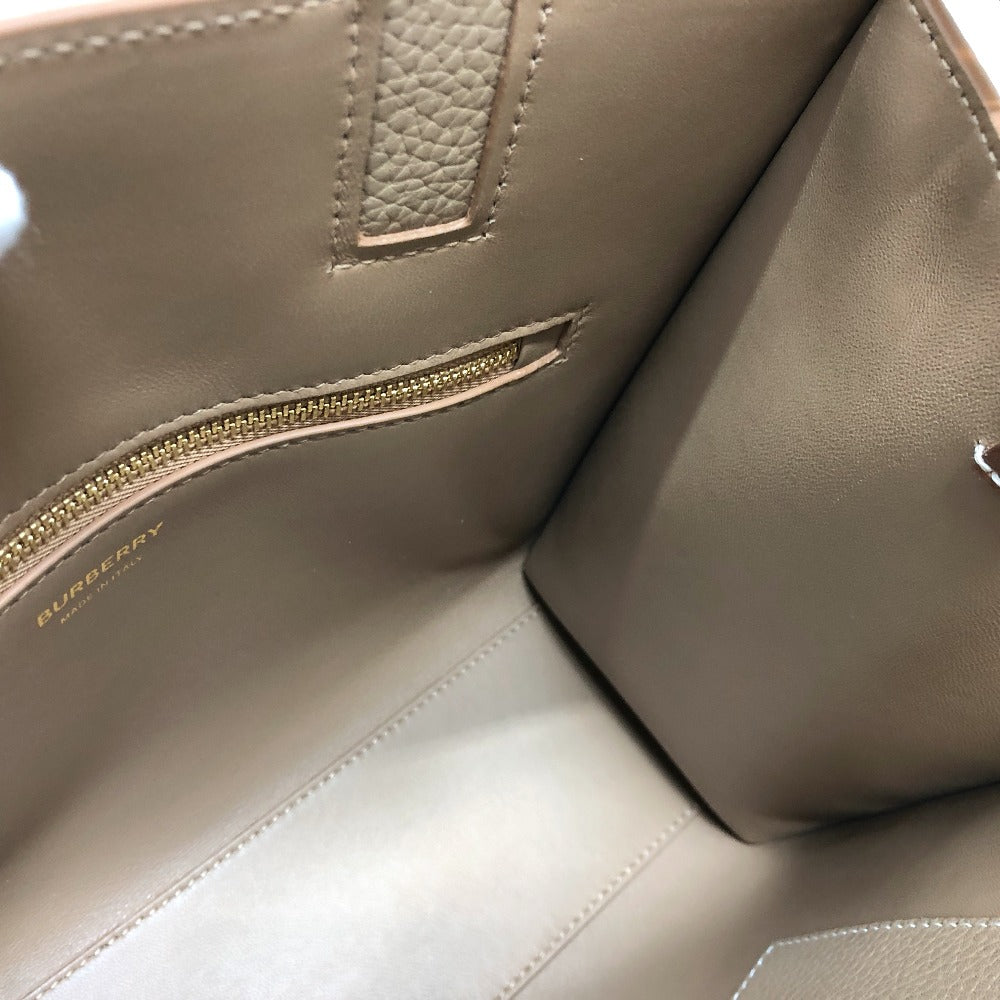 BURBERRY Handbag 2WAY Bag Shoulder Bag BT Bicolor leather 8072522 