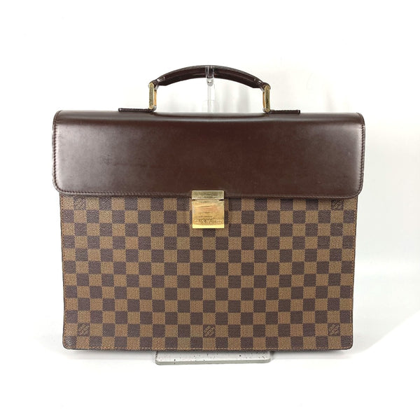 LOUIS VUITTON Business bag handbag bag Damier Altona PM Damier canvas N53315 Brown mens Used Authentic
