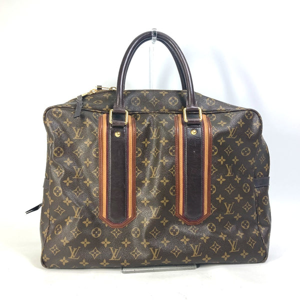 LOUIS VUITTON Business bag Handbag Shoulder Bag monogram bequia antra sit porto documan Monogram canvas Ｍ95531  Brown mens Used Authentic