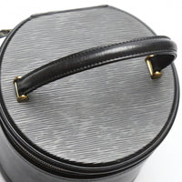 LOUIS VUITTON Handbag Epi Cannes Epi Leather M48032 Creel black Women Used Authentic