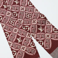 LOUIS VUITTON scarf Bando SINCE 1854 Bandeau monogram Thailand leather MP2826 Bordeaux Women Used Authentic