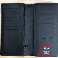 LOUIS VUITTON Long Wallet Purse Bifold Wallet Eclipse Portefeuille Blaza Monogram canvas M61697 gray mens Used Authentic