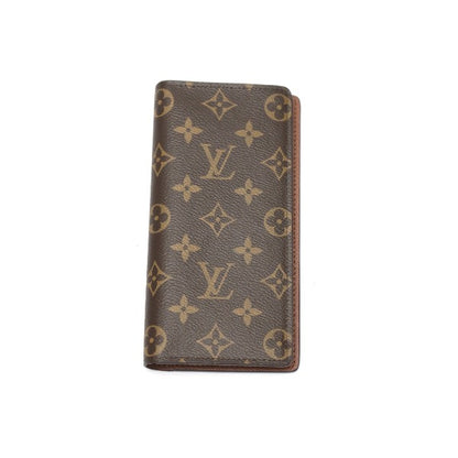 LOUIS VUITTON Long Wallet Purse M66540 Monogram canvas Brown Long Wallet Purse Monogram Portefeuille Blaza unisex(Unisex) Used Authentic