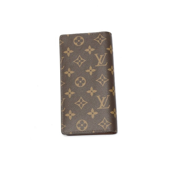 LOUIS VUITTON Long Wallet Purse M66540 Monogram canvas Brown Long Wallet Purse Monogram Portefeuille Blaza unisex(Unisex) Used Authentic