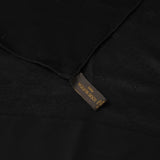 LOUIS VUITTON scarf silk Monogram Carre 繝ｻ Monaco silk M71150 Noir Women Used Authentic