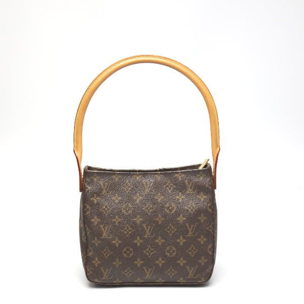 LOUIS VUITTON Shoulder Bag M51146 Monogram canvas Brown Monogram Looping MM Women Used Authentic