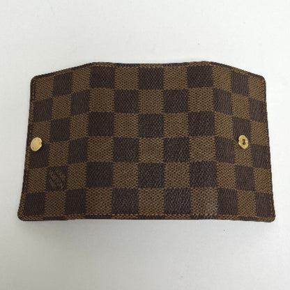 LOUIS VUITTON Key case Key holder  N62630 Damier canvas Brown for 6 Damier Multicles6 unisex(Unisex) Used Authentic