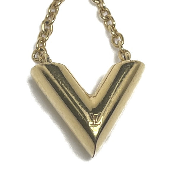 LOUIS VUITTON Necklace Necklace / Essential V M61083 gold Women Used Authentic