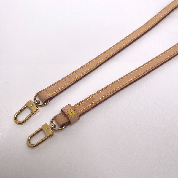 LOUIS VUITTON Shoulder strap J52314 Nume leather beige strap Adjustable Women Used Authentic