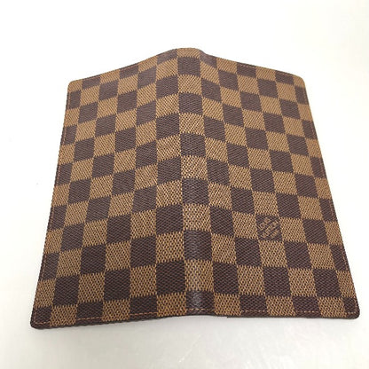 LOUIS VUITTON Bifold Wallet N60017 Damier canvas Brown Wallet with card pocket Damier Portefeuille Blaza mens(Unisex) Used Authentic