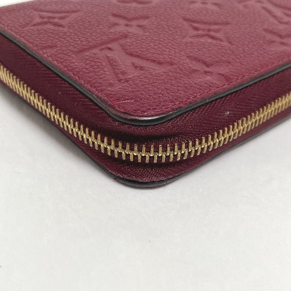 LOUIS VUITTON Long Wallet Purse M62214 Monogram Ann Platt Slys Zip Around Monogram Ann Platt Leather Zippy wallet Women Used Authentic