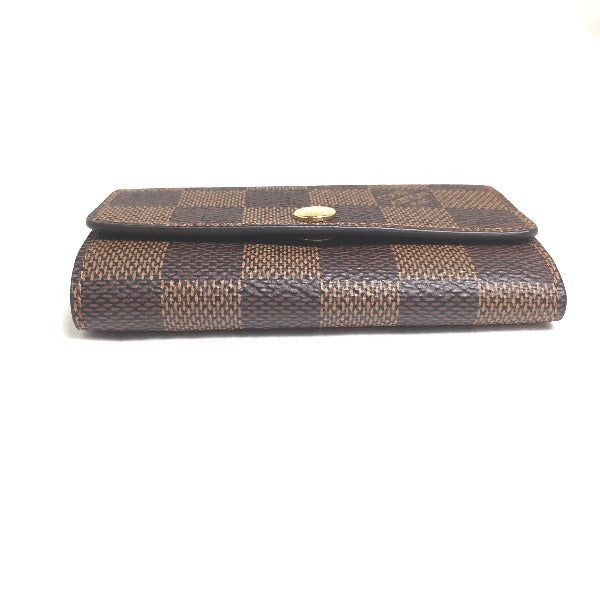 LOUIS VUITTON Key case Key holder  N62630 Damier canvas Brown for 6 Damier Multicles6 unisex(Unisex) Used Authentic