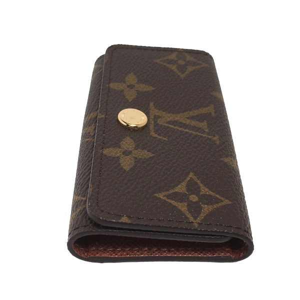 LOUIS VUITTON Key case Key holder  M69517 Monogram canvas Brown for 4 Monogram Multicles4 unisex(Unisex) Used Authentic