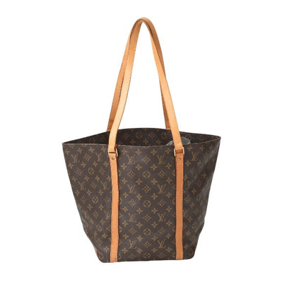 LOUIS VUITTON Tote Bag M51109 Monogram canvas Brown Tote Bag Monogram Sac shopping Women Used Authentic