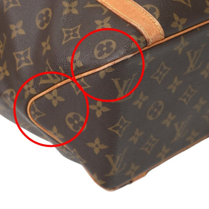 LOUIS VUITTON Tote Bag M51109 Monogram canvas Brown Tote Bag Monogram Sac shopping Women Used Authentic