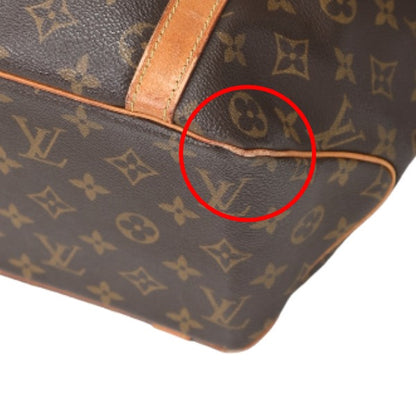 LOUIS VUITTON Tote Bag M51109 Monogram canvas Brown Tote Bag Monogram Sac shopping Women Used Authentic