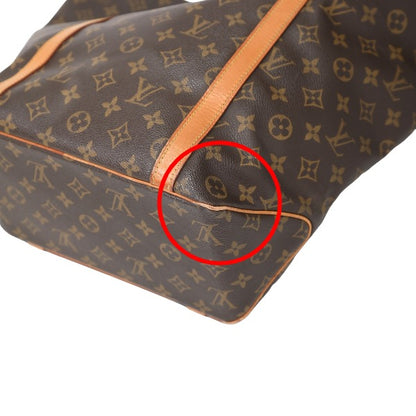 LOUIS VUITTON Tote Bag M51109 Monogram canvas Brown Tote Bag Monogram Sac shopping Women Used Authentic