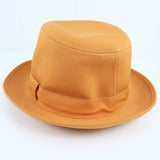 HERMES hat Cotton, Linen Orange(Unisex) Used Authentic