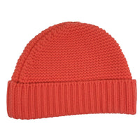 LOUIS VUITTON Knit cap wool Orange(Unisex) Used Authentic